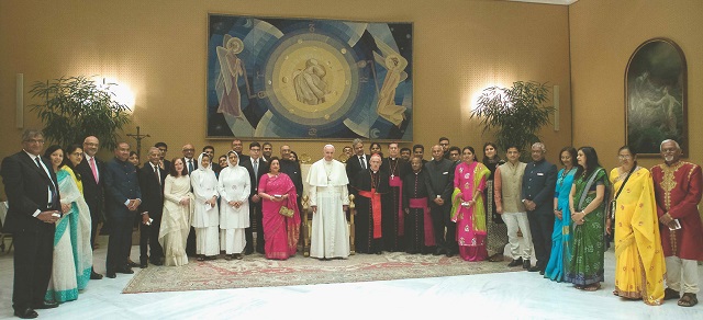 Jain Delegation with H H The Pope