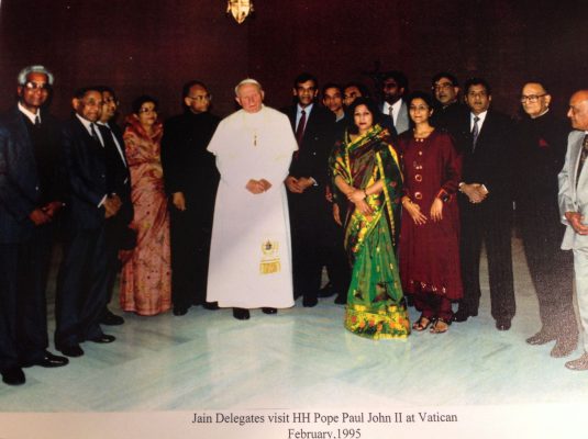 1995 Audience with Pope John Paul II