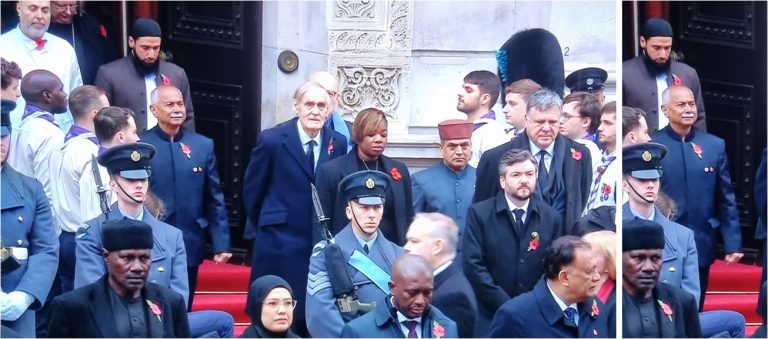 Ioj Jain Faith Represented at the Remembrance Sunday Ceremony at the ...